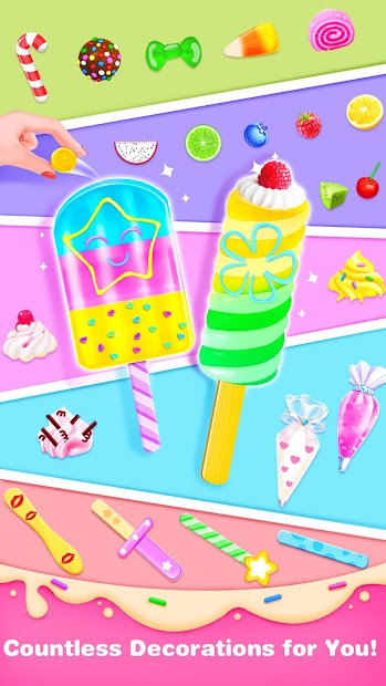 Captura 10 Manía de paletas de hielo - juegos de helado android