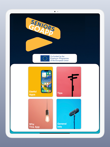 Seniors Go App! Screen 3