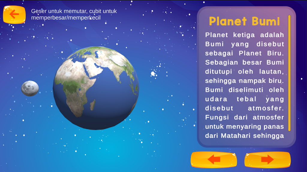Tata Surya 3D Matahari Planet MOD APK 03