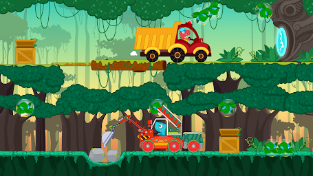 Dino Max The Digger 2  - Rex driving adventure game