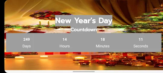 New Year Countdown Timer