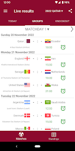 Live Scores for World Cup 2022 Unknown