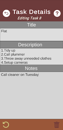 My 10 Things Screen 2