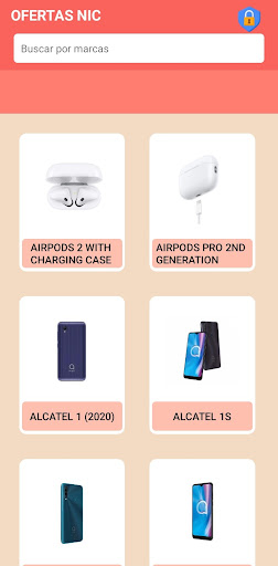 Android application Ofertas de celulares screenshort