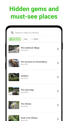 Alby-sur-Cheran SmartGuide Screen 3