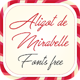 Aligot de Mirabelle Fonts Free icon