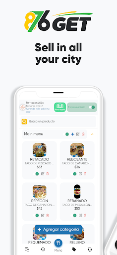 Android application 876get Partners screenshort