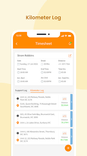 Khorban Care Employee Screen 2