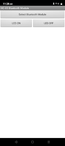 Android application bluetoothledbydayakar screenshort