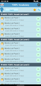 6000 TOEFL Vocabulary