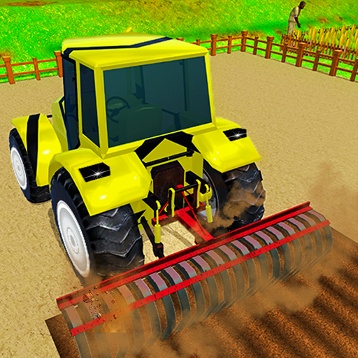 Farmer Tractor Farming Game 3D