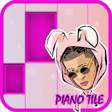 Bad Bunny Piano Tiles Pro icon