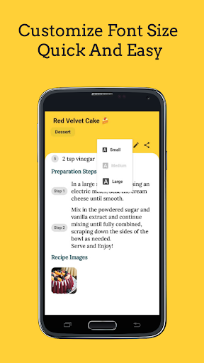 Screenshot of My Recipes - Cookbook Manager
