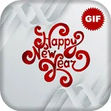 Happy New Year Wishes GIF - (2018) icon