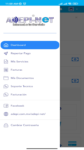 Android application Adepi-Net screenshort