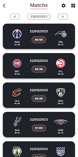 BFLH - Scores TTFL Screen 3