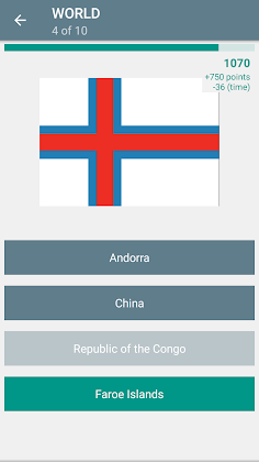 Quiz: Flags and Maps - Screenshot 1