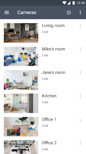 Android application Mobile Camera Viewer screenshort