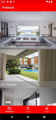Android application panoramah! screenshort