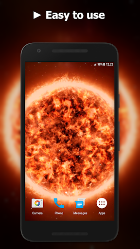 Sun Video Live Wallpaper Screen 3
