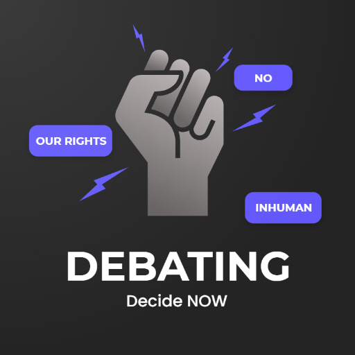Debating - Decide NOW logo