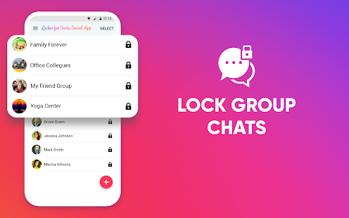 Locker for Insta Social App Screenshot