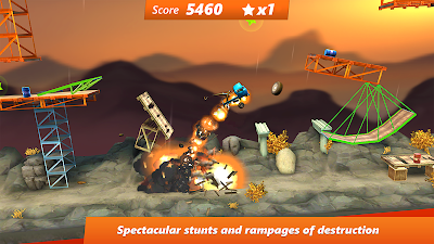 Bridge Constructor Stunts FREE poster 7