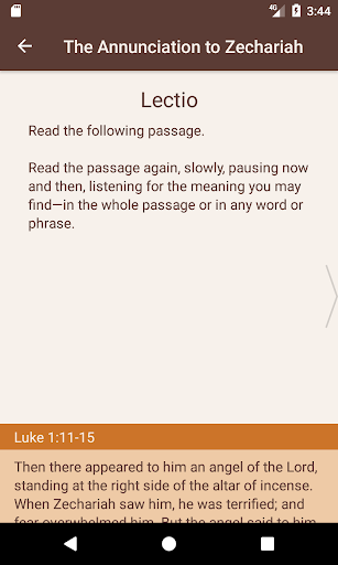 Pray the Gospels Screen 3