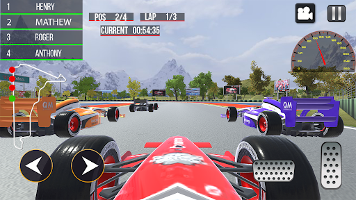 Formula Race Car Racing Game Screen 2