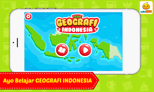 Android application Belajar Peta Indonesia screenshort