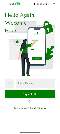 Android application Flow screenshort