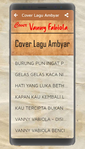 Cover Lagu Lawas - Vanny Fabiola