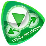 White dandelion Player Skin icon