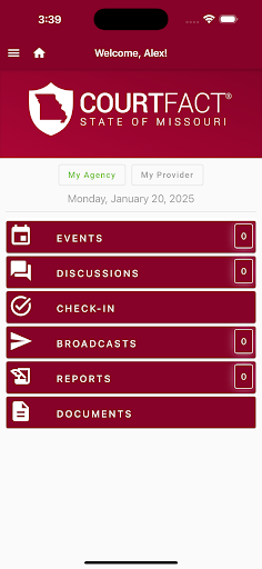 App screenshot