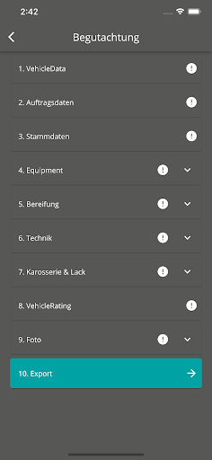 Android application CarData24 screenshort