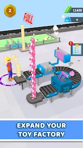 Toys Factory! Idle Tycoon Game