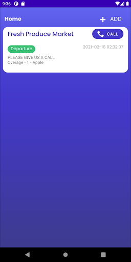 Ben B. Access Screen 3
