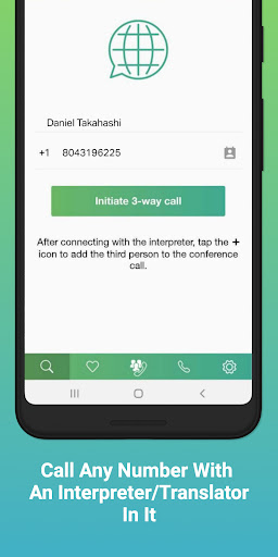 Oyraa - interpreters on call Screen 3