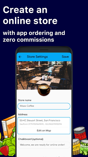 Android application CIRCL Store: Restaurant POS+QR screenshort