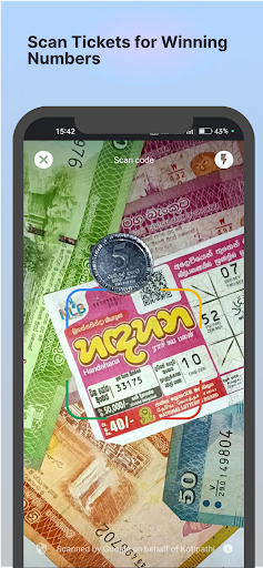 Sri Lanka Lottery Results Screen 3