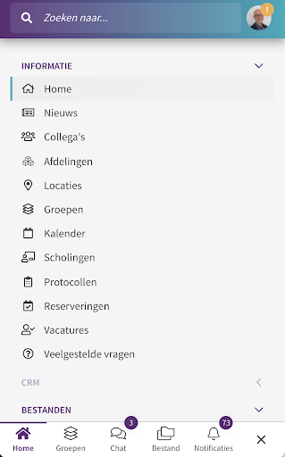 sociaal intranet a&m impact Screen 3