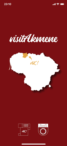 Android application visitAkmene screenshort