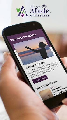 Android application Living Waters Abide Ministries screenshort