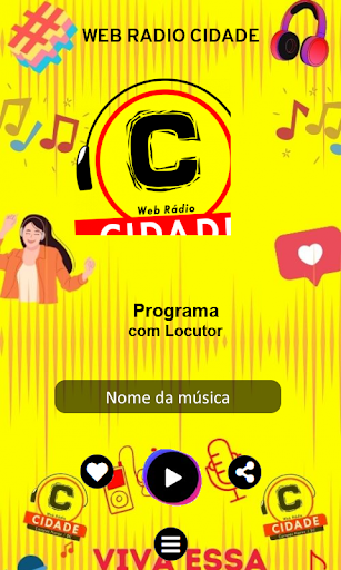 Web Radio Cidade Screen 2