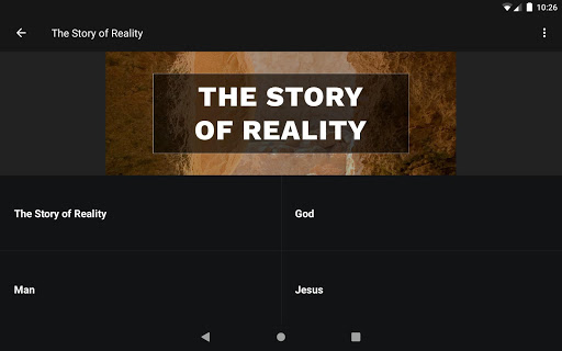 Screenshot of STR Quick-Reference App