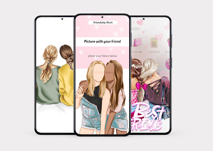 Bff Wallpapers For 2 By Danu Winata - (Android Apps) — Appagg