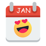 Cover Image of Download Emoji Calendar  APK