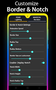 Скачать игру Edge Lighting - Borderlight Live Wallpaper для Android бесплатно