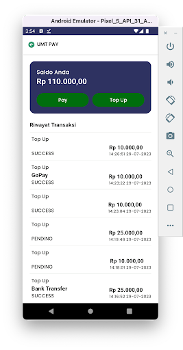 UMT App Screen 3