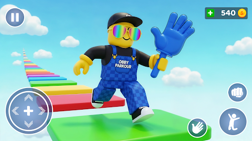 Obby Parkour Jump: Runner Game screenshot 3